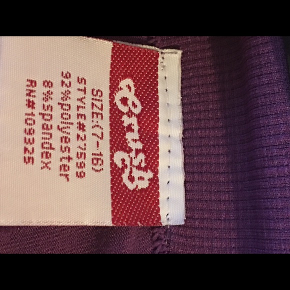 Girls NWT - SZ 7-16 Crush Leggings (2 Pairs) - Picture 4 of 7